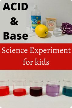 #scienceexperimentforkids #kitchenscience #acidorbase #kidsactivities Ph Indicator, Diy Experiments, Summer Ideas For Kids, Kitchen Science Experiments, Simple Paper Crafts, Kitchen Science, Steam Projects, Free Activities For Kids