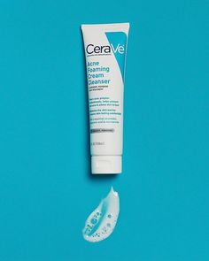 Cerave Acne Foaming Cleanser, Acne Foaming Cream Cleanser, Benzoyl Peroxide Cleanser, Acne Face Wash, Acne Cleansers, Cosmetics Products, Acne Cream