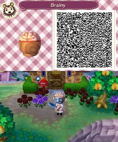 an animal crossing game with qr code