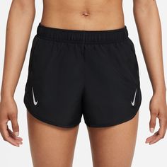 Incredibly lightweight, the iconic Nike Tempo Race Shorts give you the comfort you want for your run. Their smooth, woven fabric moves with every stride, wicking away sweat so you can run freely. With added ventilation that stretches across the back waistband, you can stay cool when you're going top speed.- Ready, Set: The Race collection was designed to help you reach your personal best. Lightweight silhouettes are breathable to help keep you quick and cool as you approach the finish line. Swoo Nike Tempo, Running Nike, All Black Shoes, Short Tank Top, Nike Short, Half Zip Jacket, Running Shorts Women, Black Shoes Women, Shorts Nike