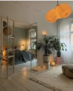 Design Ložnic, Aesthetic Rooms, Dream Room Inspiration, Dream House Interior, Apartment Inspiration, A Living Room, Room Inspiration Bedroom, Room Ideas Bedroom, Aesthetic Bedroom