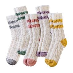 Return Policy Fast Delivery Trusted seller Womens Fuzzy Socks Soft Cozy Fluffy Slipper Winter Socks Warm Plush Sleeping Christmas Socks Product Description GREAT MATERIAL- Fuzzy slipper socks for women is blend of High Quality Material. They are very soft, breathable, durable, Soft cloud-like fluffy material will keep your feet and toes warm on cold weather, fluffy socks can help you better enjoy your winter indoor time, so everyone can enjoy these colorful cute socks! COZY & FLUFFY- Warm soft slipper women home socks are made of super soft coral velvet inner and outer design. Soft and warm touch features will make your feet feel comfortable and keep the feet warm. women fluffy cozy socks come is a standard US SIZE that fit shoe sizes from US Women's shoes size 5-10, so everyone can enjoy Sleeping Socks, Cabin Socks, Best Anniversary Gifts, Bed Socks, Fluffy Socks, Comfortable Slippers, Soft Slippers, Fuzzy Slippers, Fuzzy Socks