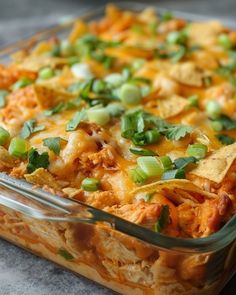 Doritos Chicken And Cheese Casserole, Individual Casserole Dish Recipes, Cubed Chicken Casserole Recipes, Party Food Casserole, Easy Meals For Large Families, Casserole Ideas For A Crowd, Chicken Nacho Casserole, Fast Casserole Dinners, Easy Chicken Recipes Casserole