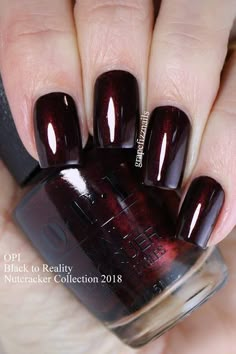 Dark Plum Nails, Skittle Mani, Nutcracker And The Four Realms, Nails Opi, روتين العناية بالبشرة, Glam Nails, Funky Nails