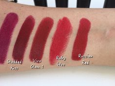 Mac Red Lipstick Shades, Mac Swatches, Red Lipstick Swatches, Mac Red Lipstick, Mac Red Lipsticks, Health Tricks, Mac Lipstick Swatches, Mac Lipstick Shades, Red Lipstick Shades