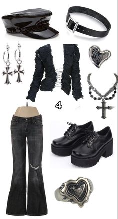 Emo Guy Outfits Aesthetic, Goth 2000s Fashion, Grunge 2000s Fashion, 일본 패션, 2000s Grunge, Goth Y2k, Wear Or Tear