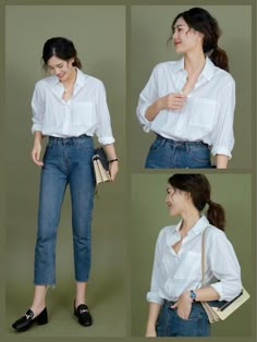 Casual College Outfits, Foto Tips, Casual Chic Outfit, Casual Work Outfits