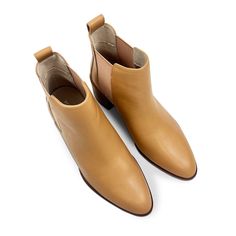 Melissa Chelsea Boot in Tan Leather Shoes For Fall, Comfortable Ankle Boots, Baby Walking Shoes, Chelsea Boot Women, Baby Walking, Classic Boots, Leather Chelsea Boots, Chelsea Boot, Easy Wear