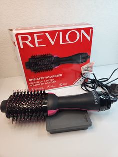 #ad REVLON One-Step Volumizer Enhanced 1.0 Hair Dryer and Hot Air Brush Revlon Brush, Revlon Hair Dryer Brush, Chi Silk Infusion, Revlon Hair Dryer, Tom Ford Perfume, Side Swept Curls, Hot Air Brush, Hollywood Waves, Romantic Hairstyles