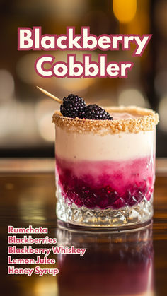 the cover of blackberry cobbler magazine