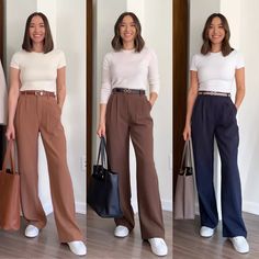 Sloane Tailored Pant, How To Have Style, Smart Casual Women, Office Casual Outfit, Business Outfits Women, Stylish Work Attire