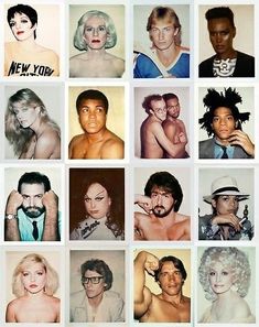 many different pictures of men and women