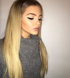 ➳Pinterest: @❥Eᒪiᗩᑎᗩ•YᗩᑎEZ❥ Sophia Mitchell, Her Makeup, Flawless Makeup, Beauty Inspiration, Pretty Face, Fashion Makeup, Makeup Inspiration