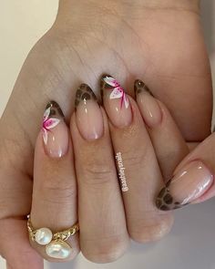 Pink Tip Nails, Feet Nail Design, Minimal Nails Art, Retro Nails, Popular Nail Designs, Minimal Nails, Cute Acrylic Nail Designs