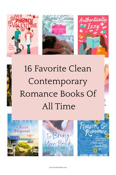 the top ten favorite clean contemporary romance books of all time