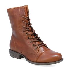 Miz Mooz Lukas Lace-up Boot | Miz Mooz Women's Lace Up Boots, The Miz, Miz Mooz, Lace Up Combat Boots, Combat Boot, Day To Day, Lace Up Boots, On Off, Leather And Lace