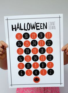 Halloween Countdown Ideas, Halloween Desserts Scary, Classroom Countdown, Halloween Costumes Pumpkin, Diy Halloween Gifts, Halloween Food Crafts, Halloween Box