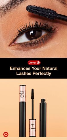 The e.l.f. Lash Beats Defining & Lengthening Mascara is formulated with fibers to give your lashes length & definition for a naturally enhanced look. The wand has a narrow, flexible brush to create seamless separation & longer looking lashes. Apply additional coats to build your desired effect. Get this item only at Target. Ariana Grande Photoshoot, Mascara Tips, Lengthening Mascara, Feminine Care, Pitch Black, Cruelty Free Beauty, Natural Lashes, Styling Tips, Shades Of Black