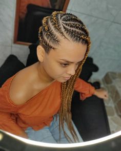 Braid Back Hairstyles, Canerow Hairstyles, Four Braid, Straight Back Braids, Beach Braids, Feed In Braids, Back Braid, Braids Cornrows, Cornrows Styles