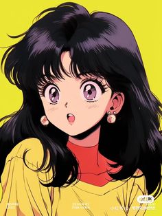 Anime Eyes 90s Style, 80s Anime Drawing Style, 80s Anime Hairstyle, 80s 90s Anime Style, 80s Anime Woman, 70s Anime Art Style, Retro Anime Art Style, 90s Manga Art, 80s Anime Art Style