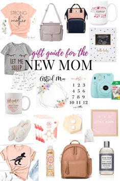 the gift guide for the new mom is featured in this post - it - up