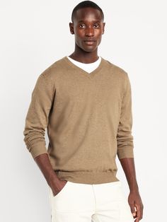 v-neck long sleeves pullover style rib-knit trim relaxed fit hits at hip model is approx.  6'1" and wears size mmachine wash according to the care instruction label  . Best Holiday gift for Men , perfect Sweaters for Christmas! Casual V-neck Winter Sweatshirt, Cotton V-neck Sweatshirt With Ribbed Cuffs, V-neck Cotton Sweatshirt With Ribbed Cuffs, Relaxed Fit V-neck Sweater For Winter, Casual Cotton V-neck Sweatshirt, Casual V-neck Sweater With Ribbed Cuffs, Cotton V-neck Sweater With Ribbed Cuffs, Relaxed Fit V-neck Sweater, Solid V-neck Sweater With Ribbed Cuffs