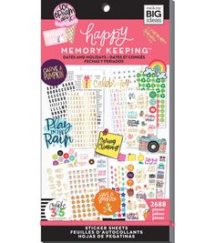 the happy memory keeping sticker book