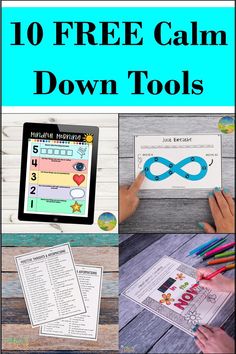 the top ten free calm down tools for kids to use in their homeschool