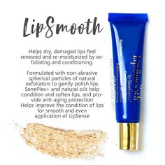 Independent SeneGence Distributor #536439 Soften Lips, Lip Exfoliator, Natural Exfoliant, Smooth Lips, Cruelty Free Makeup