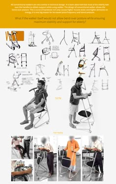 MotiWalkr: An Ergonomic Walker for Elderly on Behance Mobility Walkers, Urban Furniture Design, Unique Products Design