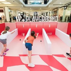 Westfield Playground Holiday Activation Interactive Event Activations, Experiential Brand Activation, Mall Activation, Interactive Retail Experience, Sustainable Event Activations, Interactive Sports Installation, Experiential Graphic Design