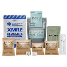 XMRE Blue Line Meals provide 800 – 1,200 calories of high-quality shelf stable (36 months) food portions that are perfect for preppers, survivalists, camping enthusiasts, and more. Meal Ready To Eat, Bread Snacks, Dishwasher Soap, 500 Calories, 200 Calories, Ready Meal, Inspired Recipes, Eat Right, Blue Line