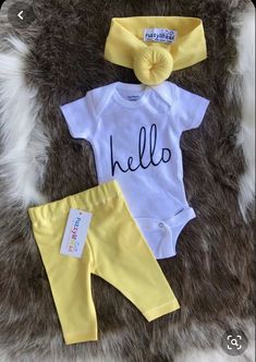 Lemon Outfit, Girls Names Vintage, Boys Summer Fashion, Outfits Fo, Girl Coming Home Outfit, Shower Outfits, Outfit Photo