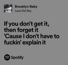 Brooklyn Baby Lyrics, Skz Diy, Lana Del Rey Playlist, Word Cap, Badass Captions, Muse Board, Brooklyn Baby Lana Del Rey