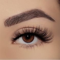 Wavy is super wispy with a small flare for that daytime sultry but natural look. This multidimensional light volume lash has clusters of longer and shorter lashes give this lash a unique and fun twist. Size: Spiked Winged.  Color: Black. Best Strip Lashes, Eyelash Styles, Grow Eyebrows Thicker, Lash Ideas, Lash Maps, Marine Deleeuw, Lashes Fake Eyelashes, Pretty Eye Makeup, Lash Styles