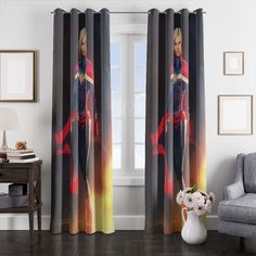 lighting captain marvel window curtains Shade Cloth, The Curtain, Duvet Bedding Sets, Sound Insulation, Dust Collection, Curtain Rod, Kids Rooms, Captain Marvel, Stylish Home