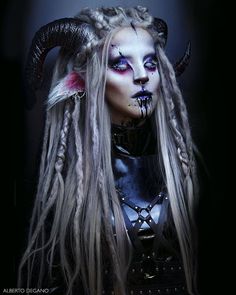 Fantasy Make-up, Halloween Make-up Looks, Halloweenský Makeup, Braut Make-up, Special Effects Makeup, 다크 판타지, Fx Makeup, Makeup Transformation, Sfx Makeup