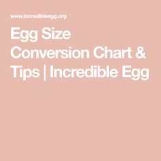 an egg size comparison chart and tips incredible egg