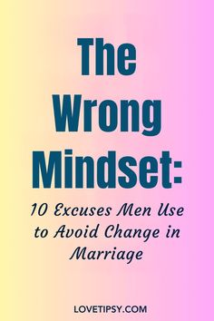 Don’t let these wrong reasons keep you from improving your marriage. Explore the harmful excuses that might be preventing you from changing habits for your wife. #MarriageExcuses #ChangeForMarriage #MarriageGrowth #RelationshipChallenges #LoveAndChange Change Your Habits, Strong And Healthy, True Strength, Personal Responsibility, Ways To Show Love, Healthy Marriage, Changing Habits, Show Love