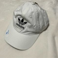 A Soft White Adidas Hat. New With Tags And Open To Offers Adidas Hats For Summer Streetwear, White Hats For Spring Streetwear, Adidas Cotton Hat With Curved Brim, Adidas Cotton Snapback Baseball Cap, Adidas Cotton Hats With Curved Brim, Adidas Casual Summer Hats, Sporty White Baseball Cap For Spring, Sporty White Hat For Spring, Trendy White Hat For Everyday Use