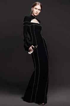 Alexander McQueen Long Black Dress, Long Black, Couture Fashion, Classy Outfits, Pretty Dresses