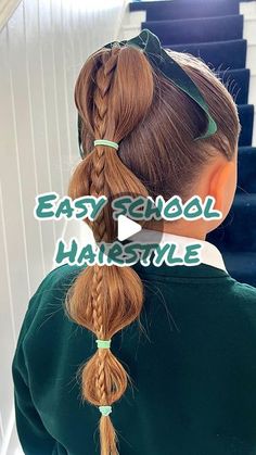 Francesca on Instagram: "Seeing as the other school hair video did alright.. here’s a hairstyle for Monday morning ✨💕" School Hair Styles For Kids, Easy First Day Of School Hairstyles Kid, Eliza Jane, Easy Hairstyles For School, Monday Morning, Hairstyles For School, Hair Videos, Kids Hairstyles