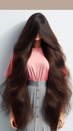 Hair Movie, Hair Motivation, Extremely Long Hair, Long Silky Hair, Beautiful Curly Hair, Busy Lifestyle, Silk Hair, Girl Short Hair, Very Long Hair