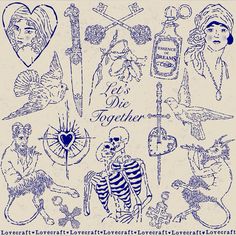 an image of some tattoos on the back of a shirt that says, be together