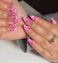 Nail Inspo For Summer, Nails Simple Summer, Summer Nails Simple, Pink Nail Inspo, Simple Summer Nails, Summer Nails Summer, Summer Nails 2024, Nails Summer Nails