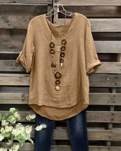 Traje Casual, Linen Casual, Casual Fall Outfits, Grey Women, Casual T Shirt, Work Outfits, Casual T Shirts, Everyday Outfits, Stitch Fix