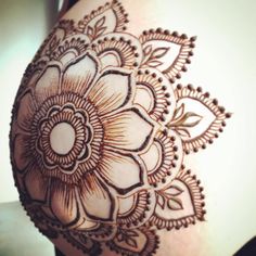 Sandy Rippetoe (@dreaminginhenna) on Instagram: “Prenatal henna. There's just something so perfect about celebrating new life with art …” Henna Chest, Mastectomy Tattoo, Henna Tattoo Designs Simple