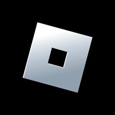 an image of a square in the middle of a black background that appears to have been cut out