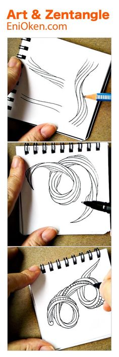 the steps in how to draw an eye using pencils and paper with pictures on it