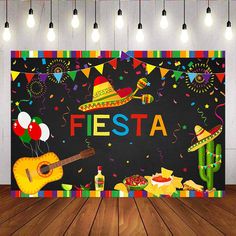 an image of fiesta party backdrop